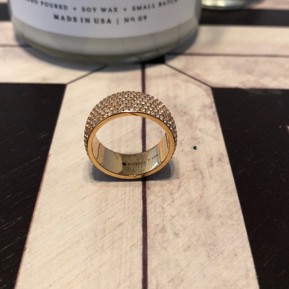 Fossil ring.